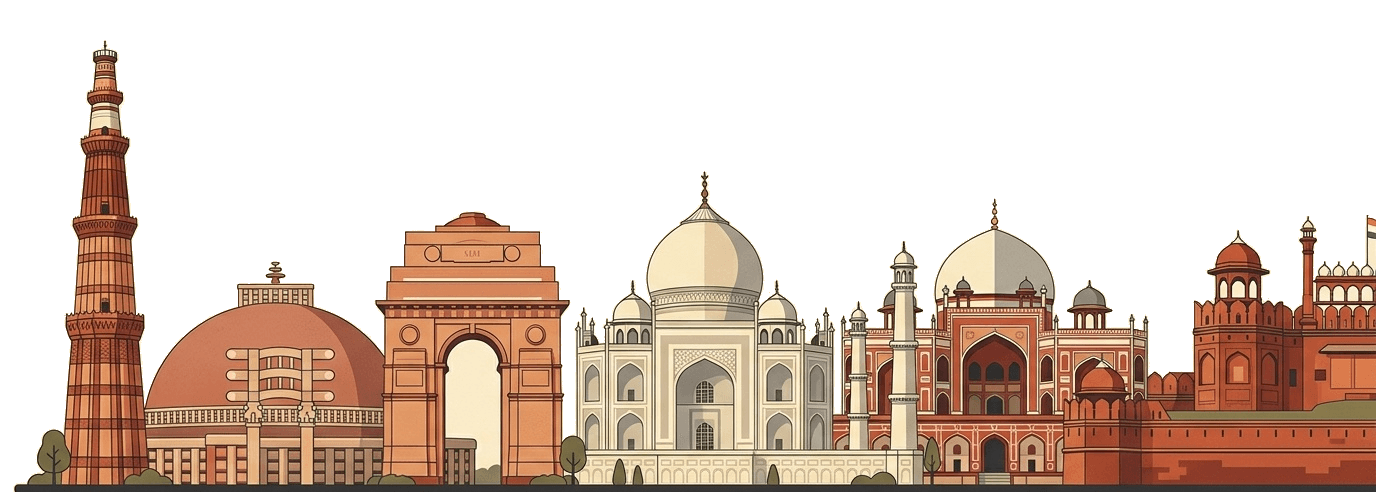 Indian Architectural Skyline